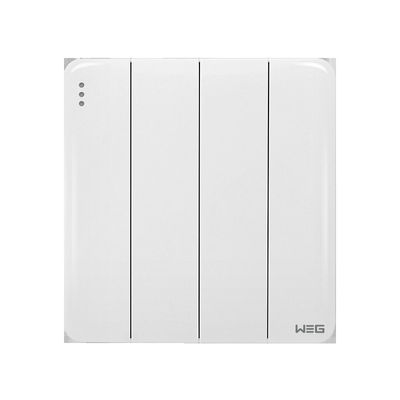 An der Wand befestigter Schalter doppelter Kontrolle Vier-Position der Bienenwabe W34Q/2Y 10A