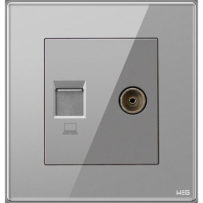 Tin Phosphor Bronze Gray Wall brachte Stecker-Sockel an