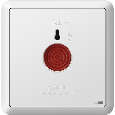 Antisattel-Notwarnungs-Schalter der rost-Stahl-Platten-weißer W7BJ