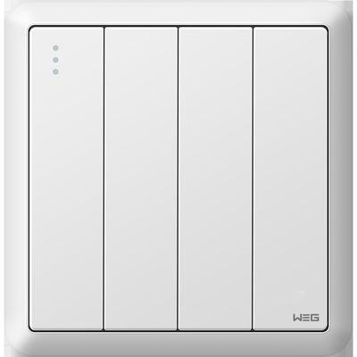 Universalwandsteckdose der Silberlegierungs-37mm W2A4Q/2Y