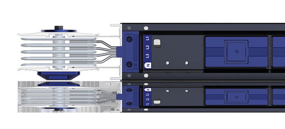 Kompakte Sandwich-Art Niederspannung Busway-System 50Hz 60Hz IEC61439